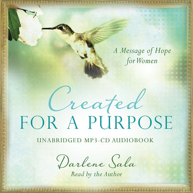 Image of Created For A Purpose MP3 CD Audiobook other