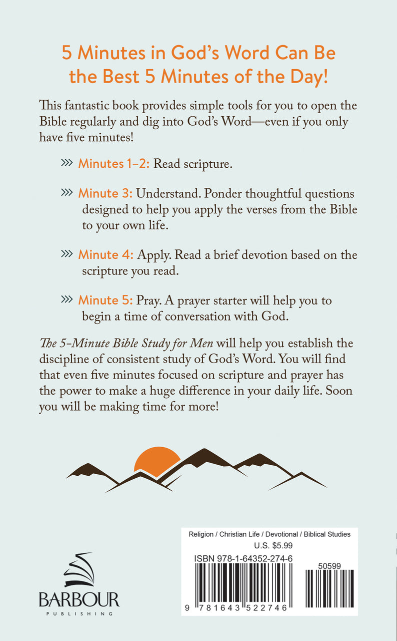 Image of 5-Minute Bible Study for Men other