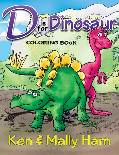 Image of D is for Dinosaur Colouring Book other