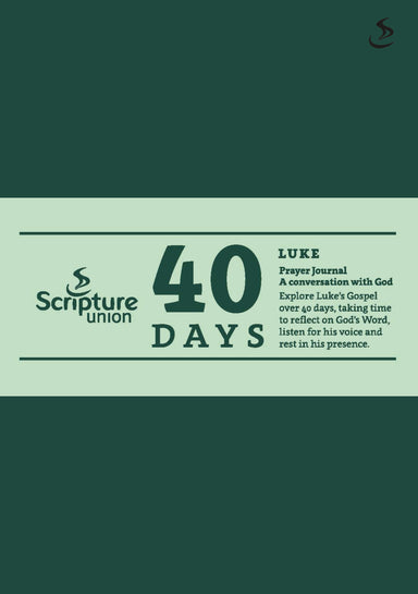 Image of 40 Days: Luke Prayer Journal other