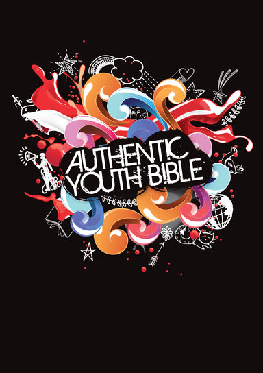 Image of ERV Youth Bible, Black, Hardback, Extra Study Material, Notes, Colour Topic Based Inserts, Insights, other