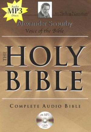 Image of Kjv Bible On Mp3 Scourby 2 Audio Cd other