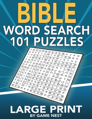 Image of Bible Word Search 101 Puzzles Large Print: Puzzle Game With Inspirational Bible Verses for Adults and Kids other