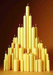 Image of Paschal Candle 30" x 2" Single other