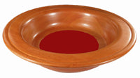 Image of Offering Plate - Red - 12in diameter other