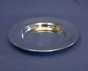 Image of Silvertone Bread Plate (Non Stacking) other