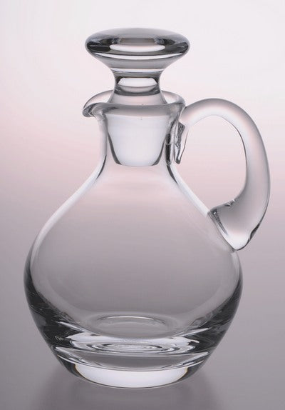 Image of Plain Glass Crystal Cruet other