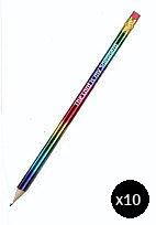 Image of Rainbow Pencil Pack of 10 other