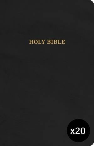 Image of KJV Gift and Award Bible Black Pack of 20 other