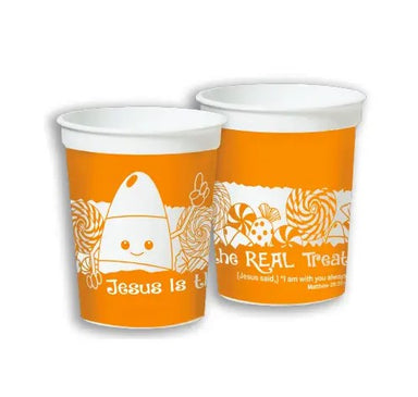 Image of Jesus is the Real Treat Plastic Tumbler other
