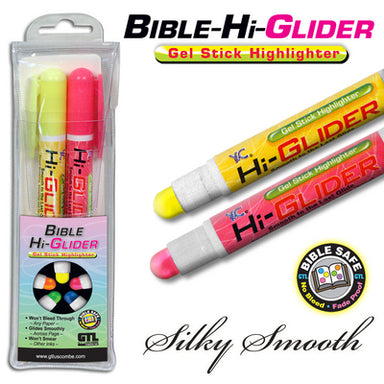 Image of Bible Hi-Glider Yellow/Pink Gel other