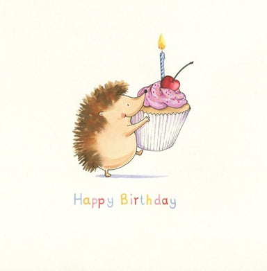 Image of Hedgehog and Cupcake Birthday Single other