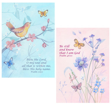 Image of Bird and Butterfly Pack of 6 Cards other