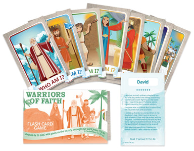 Image of Flash Cards Game-Warriors Of Faith (ESV) other
