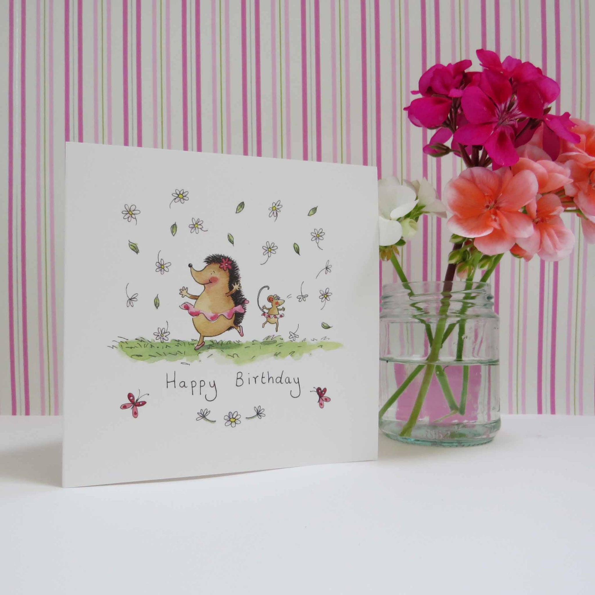 Image of Hedgehog and Mouse Birthday Single other