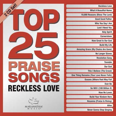 Image of Audio CD-Top 25 Praise Songs-Reckless Love (2 CD) (Mar) other