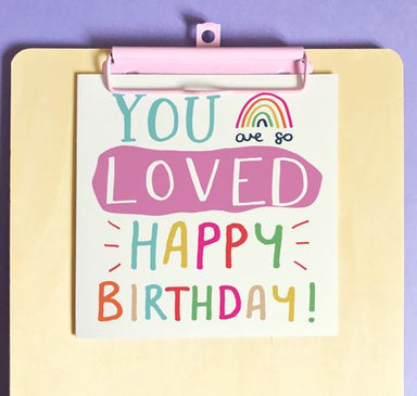 Image of You Are So Loved Birthday Single Card other