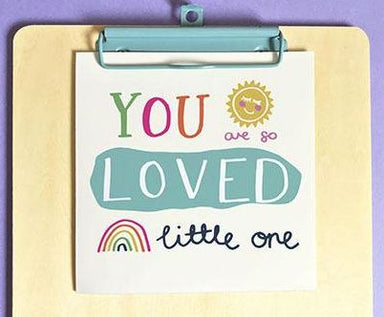 Image of You Are So Loved Little One Single Card other