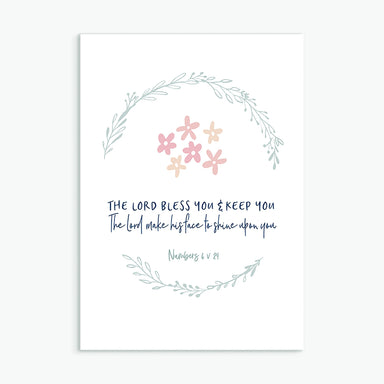 Image of The Lord bless you greeting card other