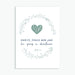 Image of Mercy, Peace and Love greeting card other