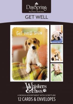 Image of BOXED CARD GW WHISKERS & PAWS other