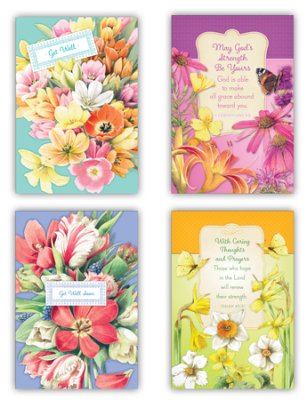 Image of Nature's Blessing - Get Well - 12 Boxed Cards other