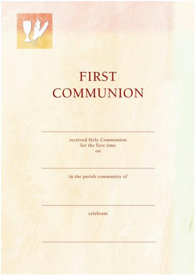 Image of First Communion Peach / Cream - Pack of 10 other