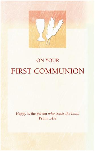 Image of First Communion Card - Pack of 10 other