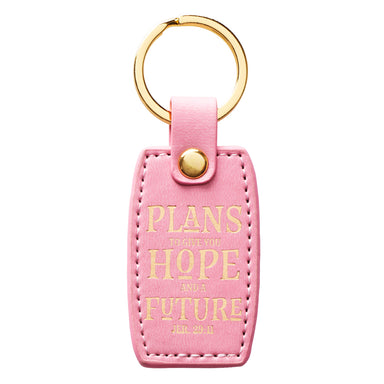 Image of Hope and Future LuxLeather Keyring - Jeremiah 29:11 other