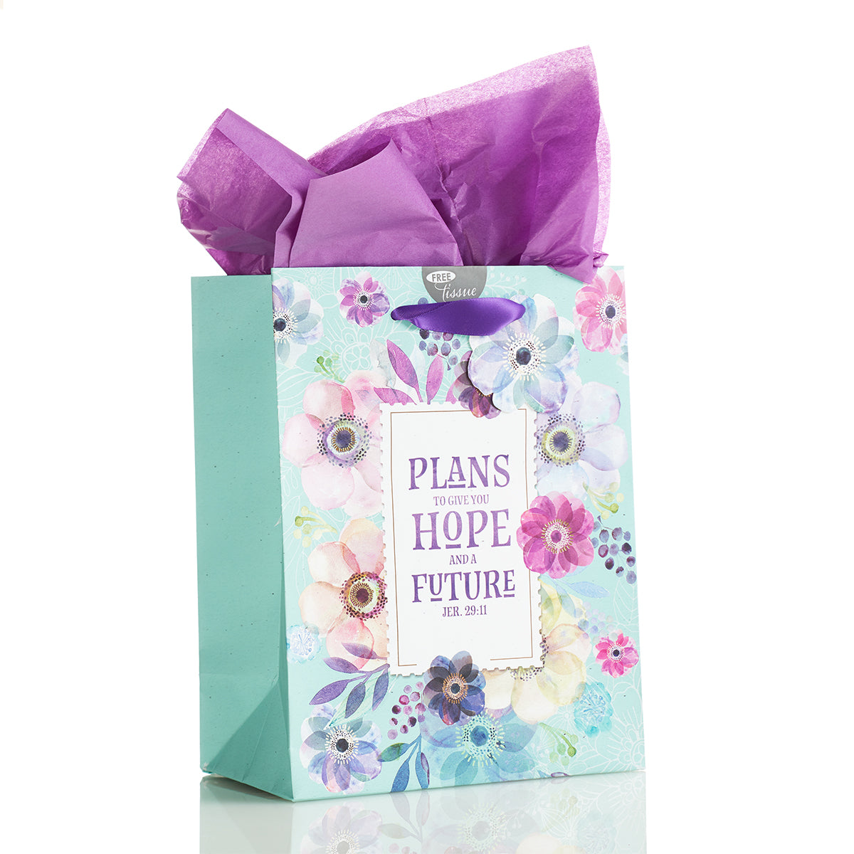 Image of Medium Gift Bag: Plans Hope Future - Jeremiah 29:11 other