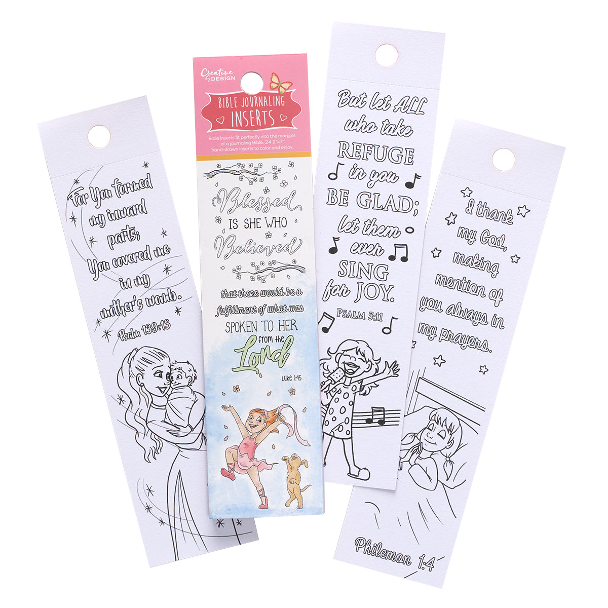 Image of Bible Journaling Column Inserts (Set Of 24) other