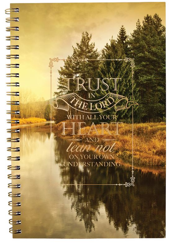 Image of Trust in the Lord Wirebound Notebook other