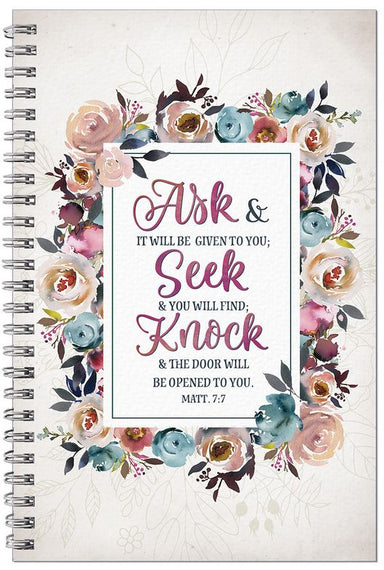 Image of Ask Seek Knock Wirebound Notebook other