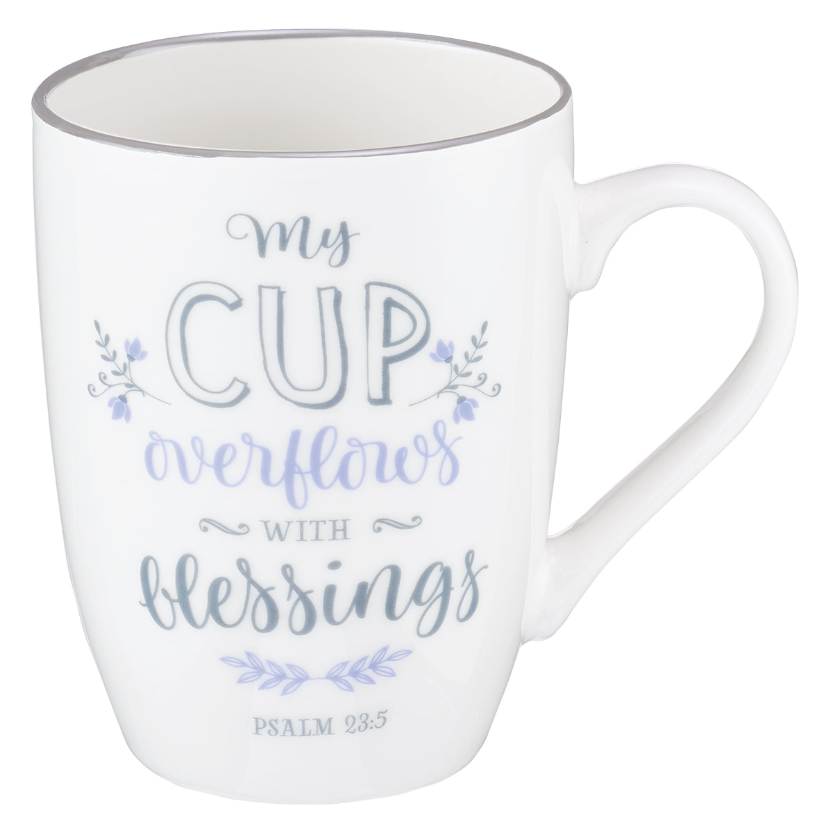 Image of My Cup Overflows Coffee Mug - Psalm 23:5 other