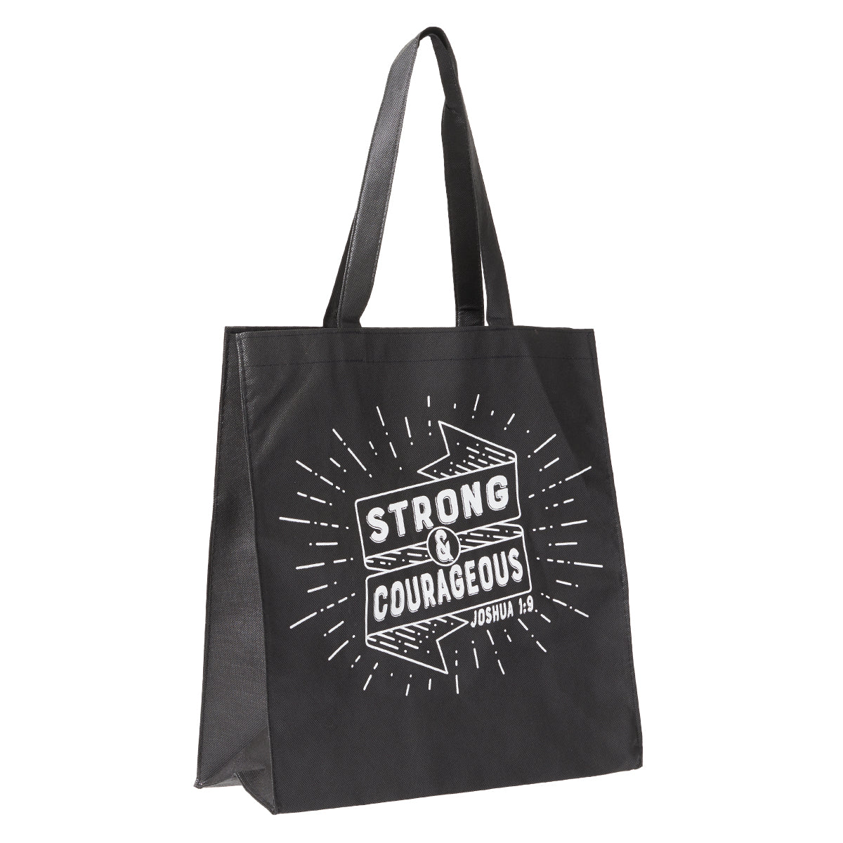 Image of Strong And Courageous Tote Bag - Joshua 1:9 other