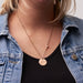 Image of Grace Cross Disc Necklace other