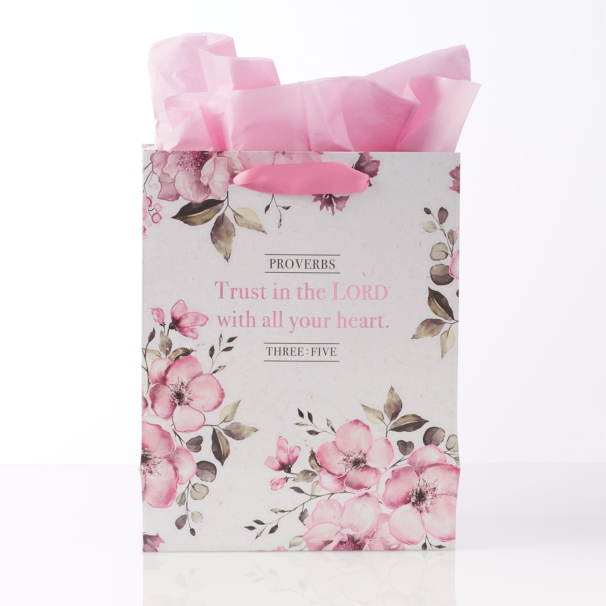 Image of "Trust in the Lord" Medium Gift Bag – Proverbs 3:5 other
