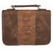 Image of Trust In The Lord Two-Tone Brown Classic Faux Leather Bible Cover - Proverbs 3:5 other
