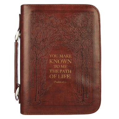 Image of The Path Of Life Classic Faux Leather Bible Cover - Psalm 16:11 other