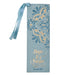Image of Hope & a Future Powder Blue Faux Leather Bookmark - Jeremiah 29:11 other