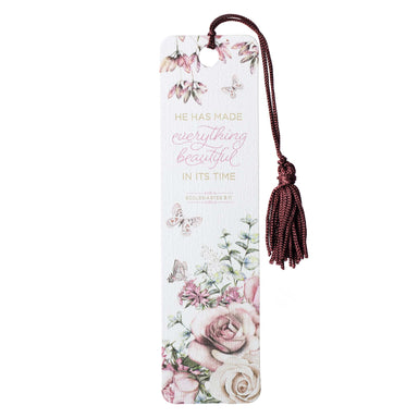 Image of Everything Beautiful Bookmark with Tassel - Ecclesiastes 3:11 other