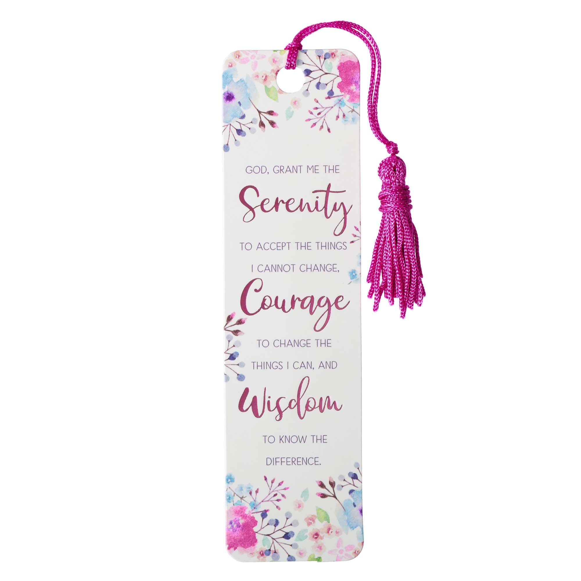 Image of Serenity Prayer Bookmark with Tassel other
