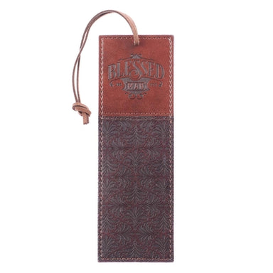 Image of Blessed Man Two-Tone Faux Leather Bookmark - Jeremiah 17:7 other