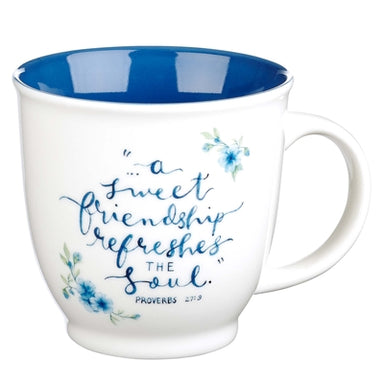 Image of A Sweet Friendship Ceramic Coffee Mug - Proverbs 27:9 other