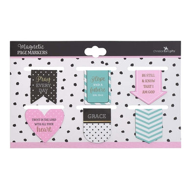 Image of Pray Every Day Petite Die-cut Magnetic Bookmark Set other