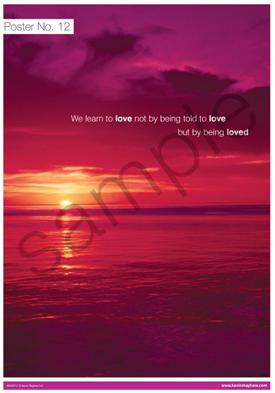 Image of We learn to love Poster other
