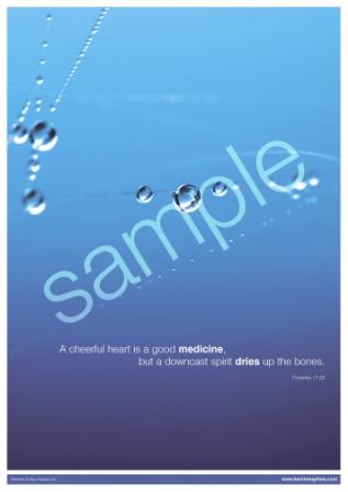 Image of A cheerful heart Poster other