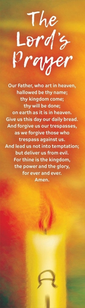 Image of The Lord's Prayer Bookmark (Pack of 10) other