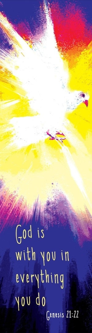 Image of God is With You Dove Bookmark (Pack of 10) other