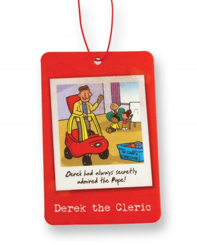 Image of Derek the Cleric Car Air Freshener other